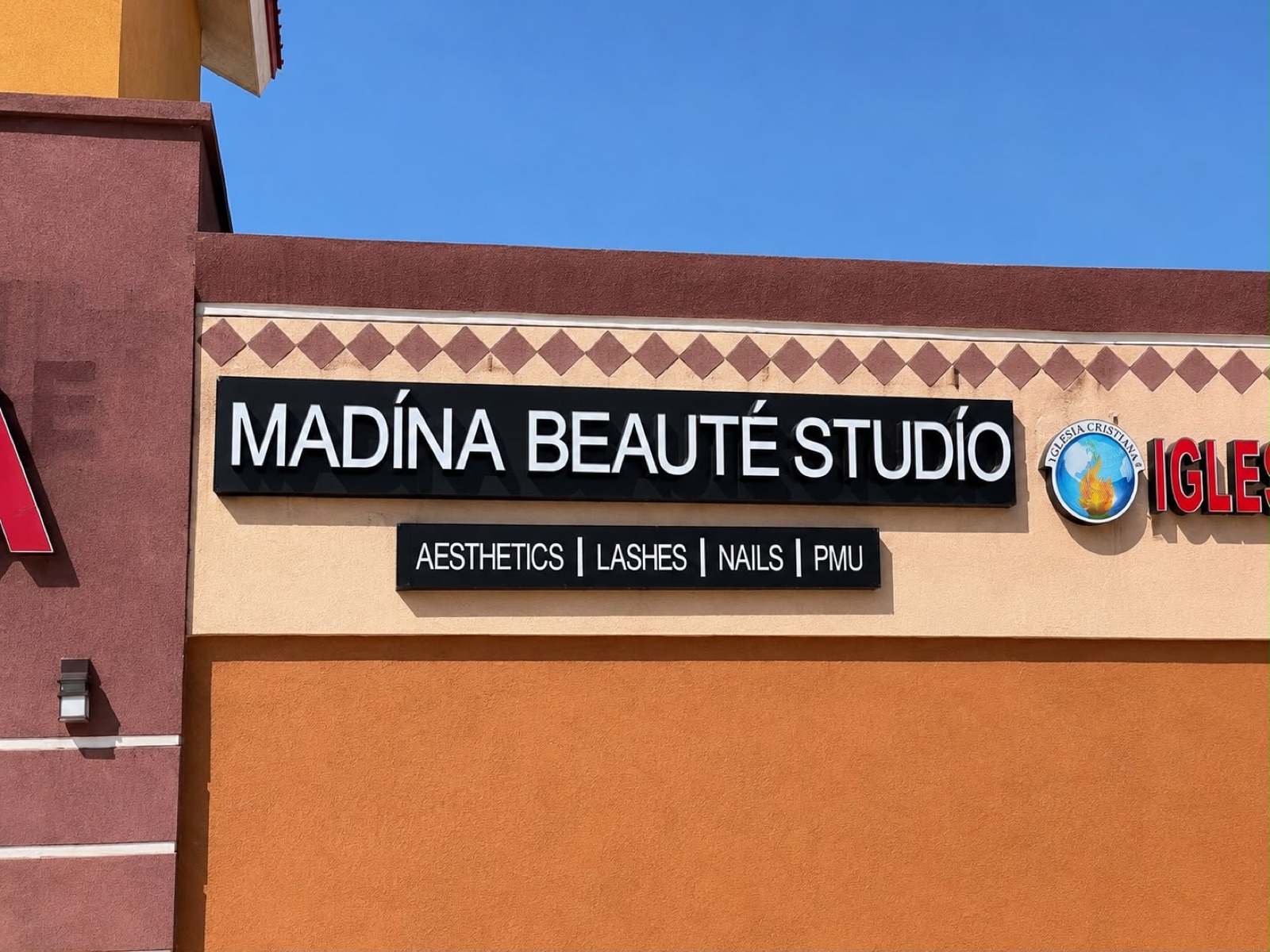 Studio signage